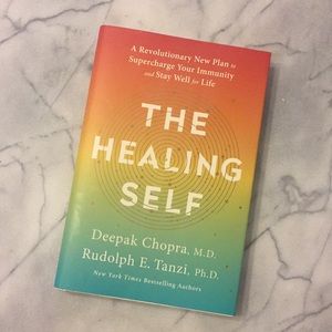 Signed hardcover of The Healing Self by Deepak